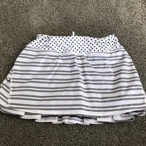 Women’s lulu lemon tennis skirt